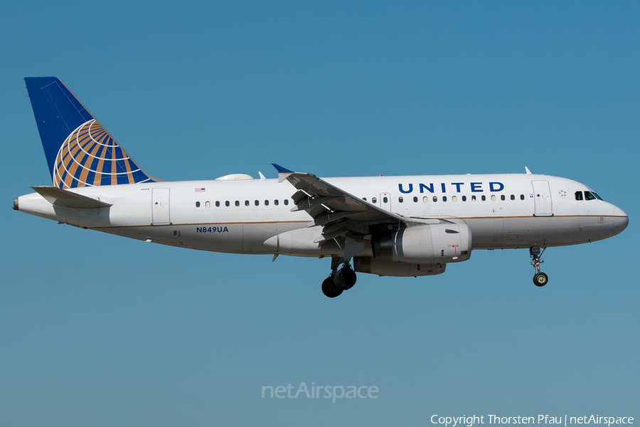 United Airlines Airbus A319-131 (N849UA) | Photo 135292