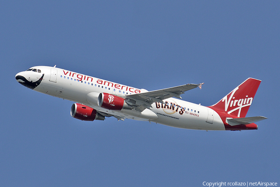 Virgin America Airbus A320-214 (N849VA) | Photo 12593