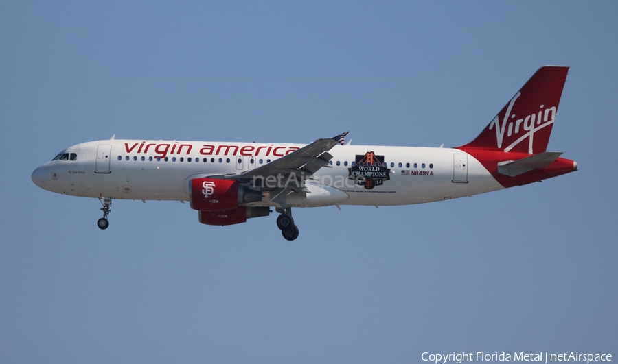 Virgin America Airbus A320-214 (N849VA) | Photo 318518