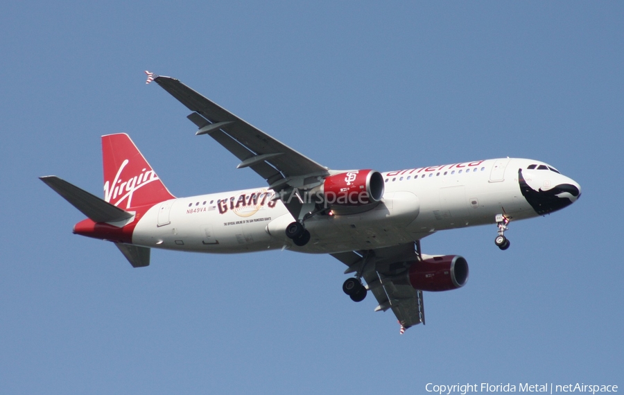 Virgin America Airbus A320-214 (N849VA) | Photo 302026