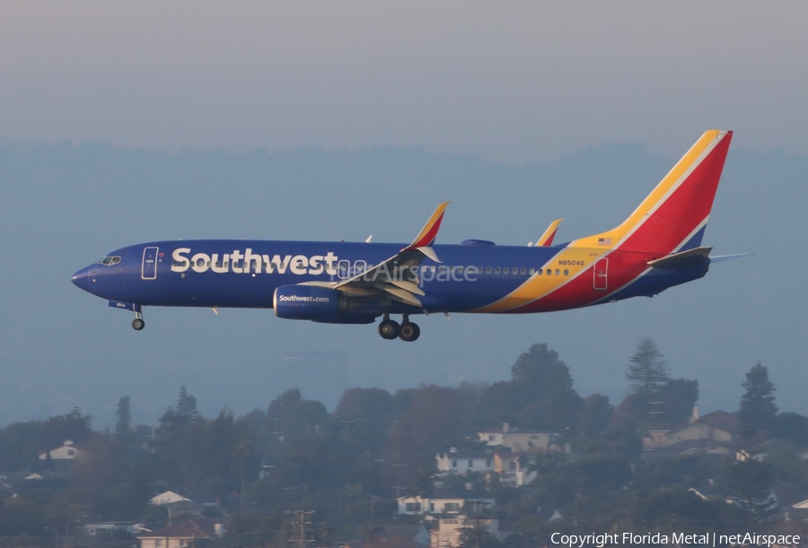 Southwest Airlines Boeing 737-8H4 (N8504G) | Photo 679302