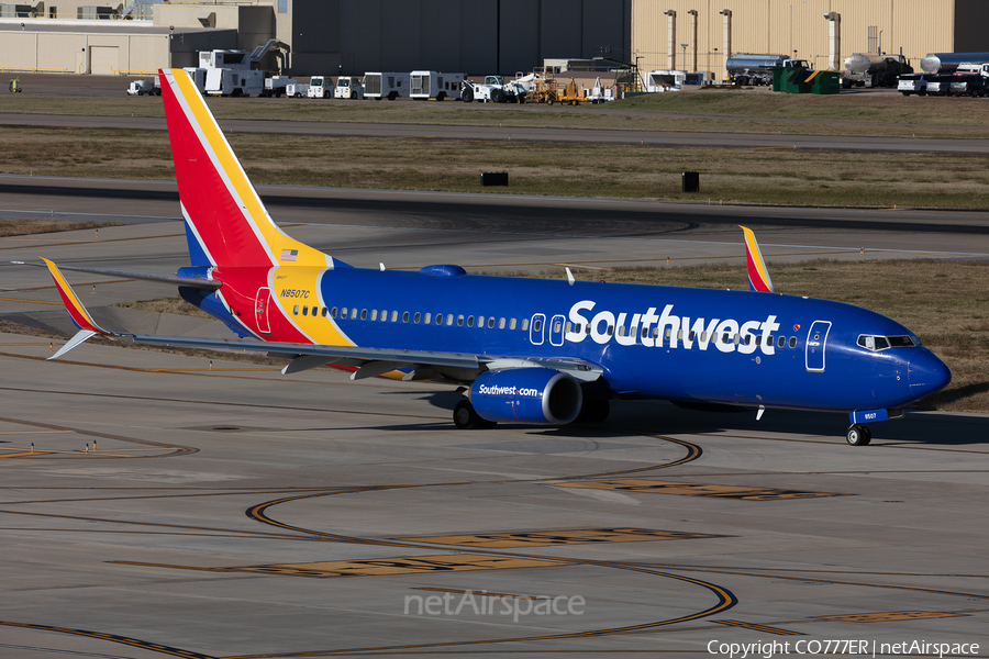 Southwest Airlines Boeing 737-8H4 (N8507C) | Photo 506213