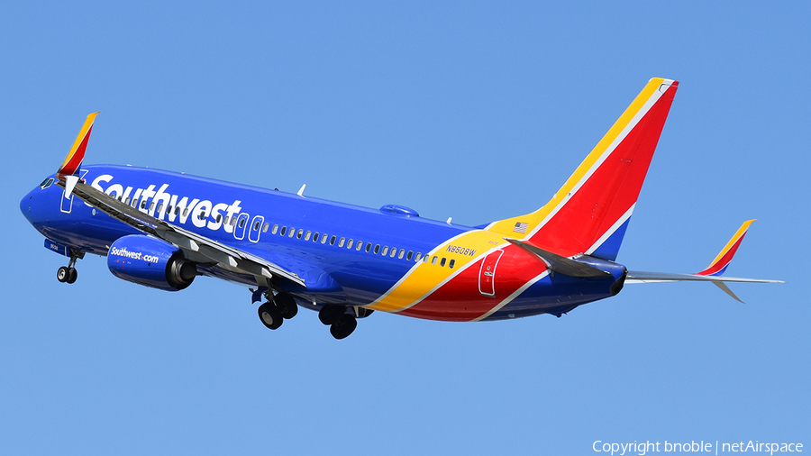 Southwest Airlines Boeing 737-8H4 (N8508W) | Photo 408008
