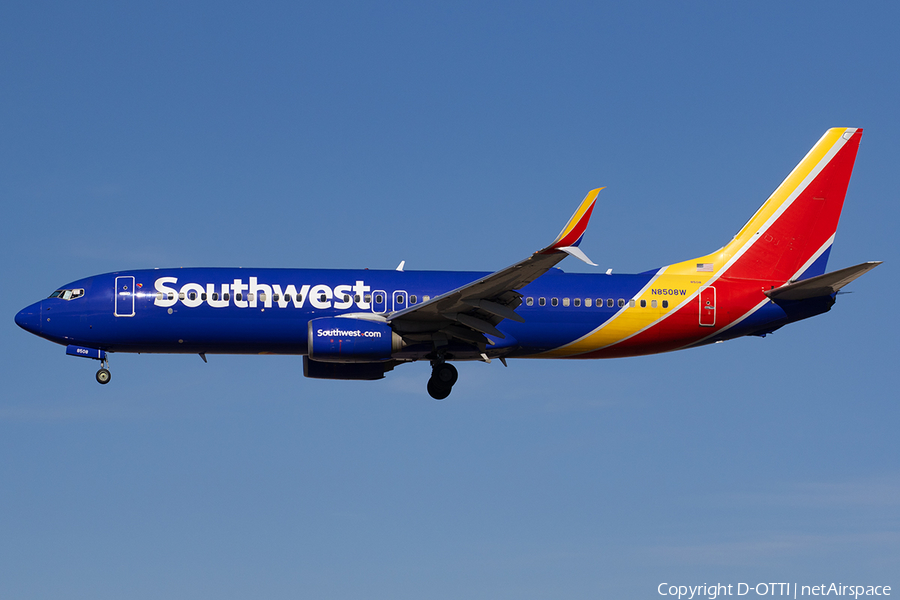 Southwest Airlines Boeing 737-8H4 (N8508W) | Photo 547343