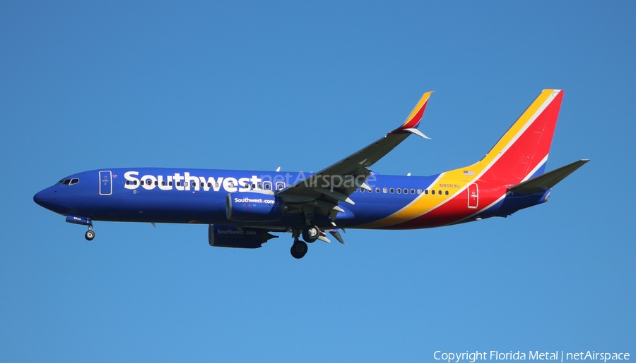 Southwest Airlines Boeing 737-8H4 (N8509U) | Photo 356700