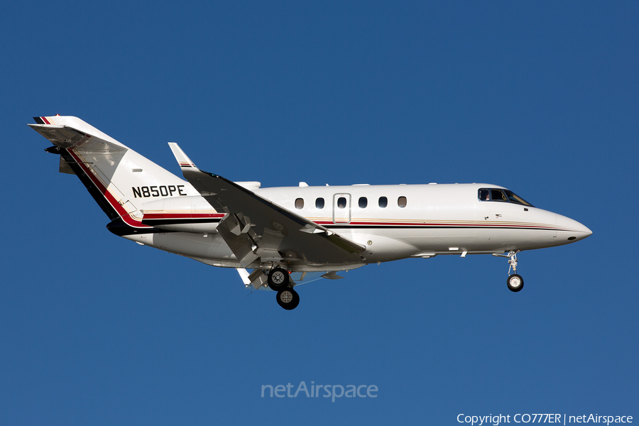 (Private) Raytheon Hawker 850XP (N850PE) | Photo 208814