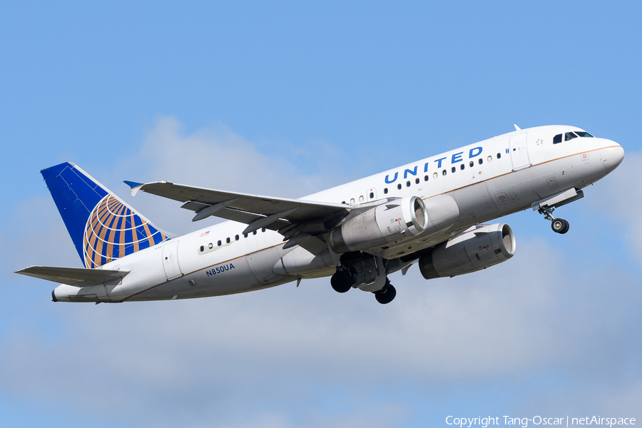 United Airlines Airbus A319-131 (N850UA) | Photo 543046
