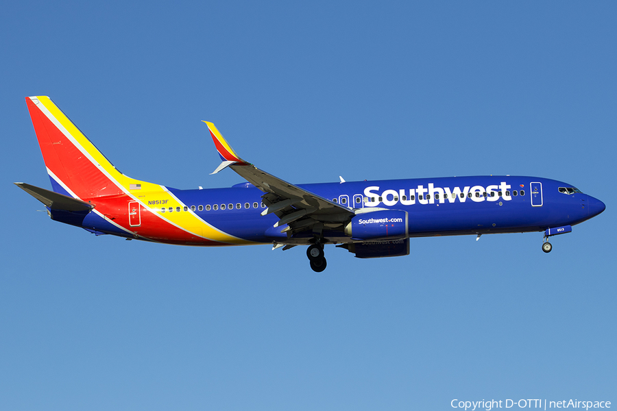 Southwest Airlines Boeing 737-8H4 (N8513F) | Photo 199985