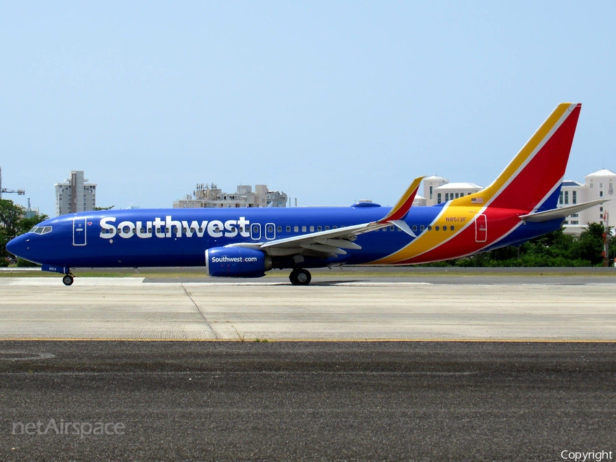 Southwest Airlines Boeing 737-8H4 (N8513F) | Photo 251385
