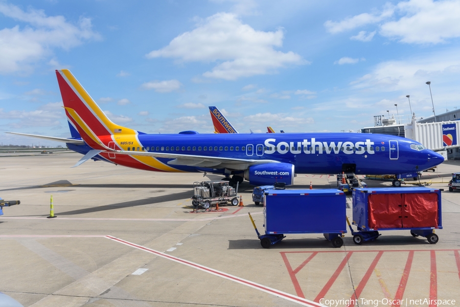 Southwest Airlines Boeing 737-8H4 (N8515X) | Photo 282657