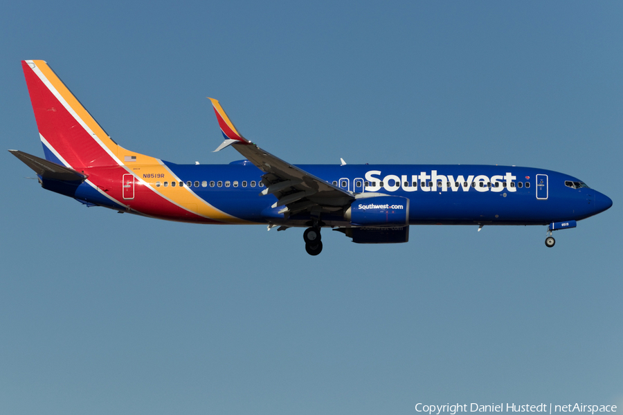 Southwest Airlines Boeing 737-8H4 (N8519R) | Photo 478210
