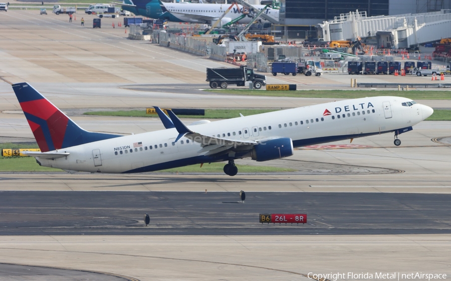 Delta Air Lines Boeing 737-932(ER) (N851DN) | Photo 673229