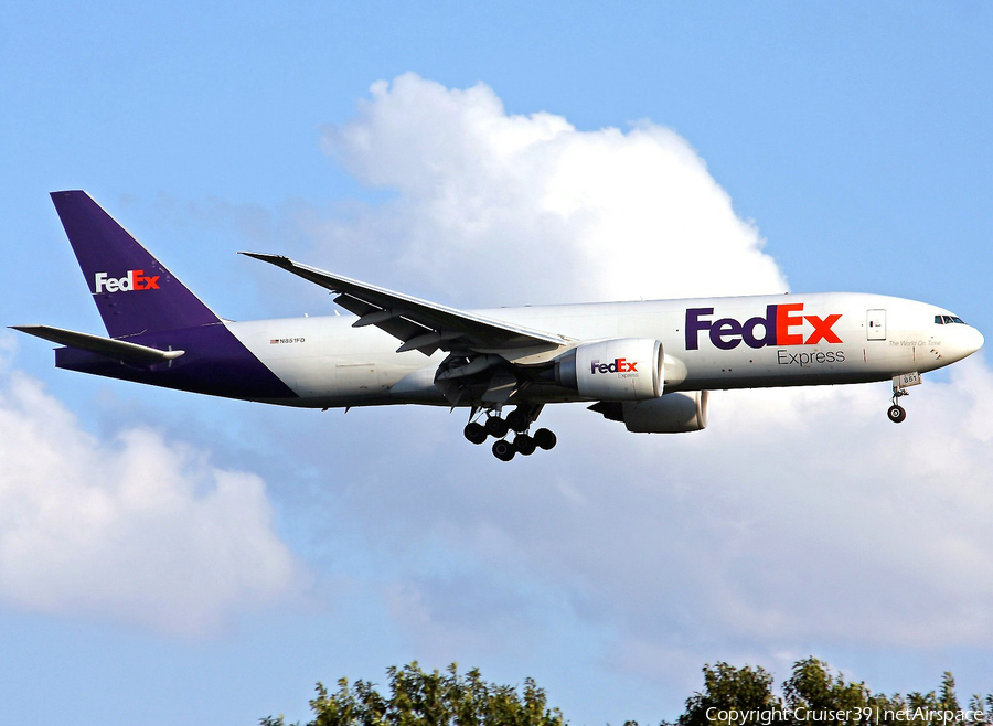 FedEx Boeing 777-FS2 (N851FD) | Photo 76470