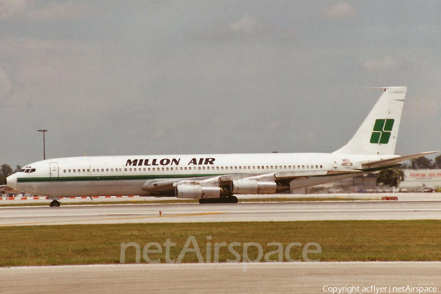 Millon Air Boeing 707-369C (N851JB) | Photo 446016