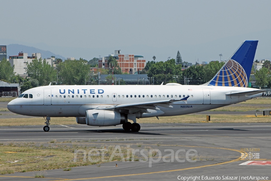 United Airlines Airbus A319-131 (N851UA) | Photo 486211