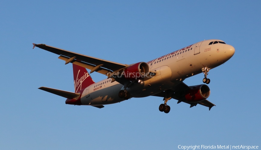 Virgin America Airbus A320-214 (N851VA) | Photo 318752