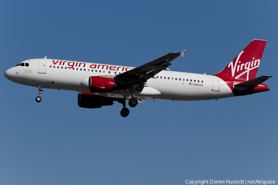 Virgin America Airbus A320-214 (N851VA) | Photo 446840