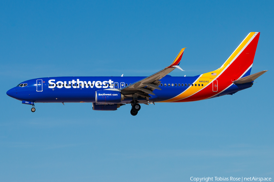 Southwest Airlines Boeing 737-8H4 (N8524Z) | Photo 337526
