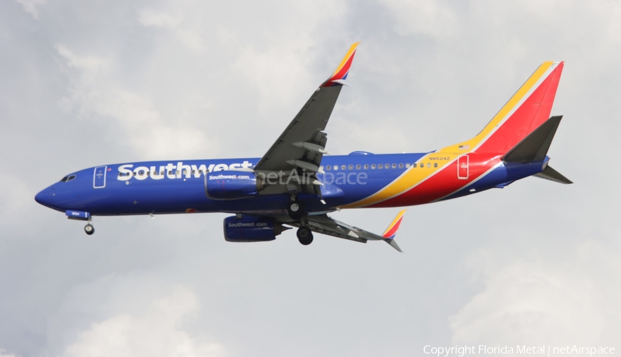 Southwest Airlines Boeing 737-8H4 (N8524Z) | Photo 679311