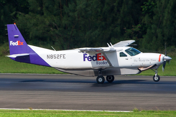 FedEx Feeder Cessna 208B Super Cargomaster (N852FE) at  San Juan - Luis Munoz Marin International, Puerto Rico