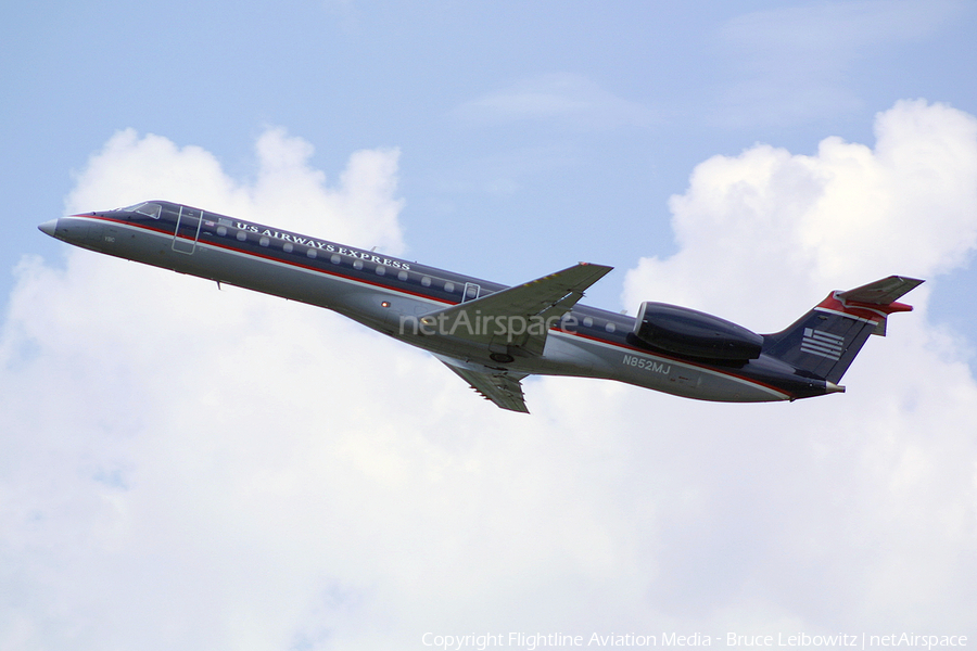 US Airways Express (Mesa Airlines) Embraer ERJ-145LR (N852MJ) | Photo 184980