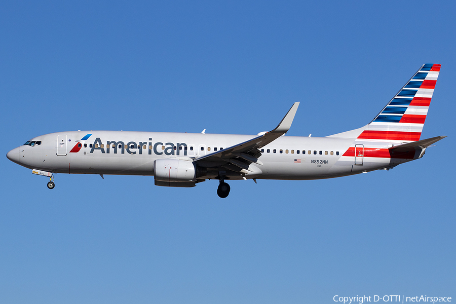 American Airlines Boeing 737-823 (N852NN) | Photo 552366