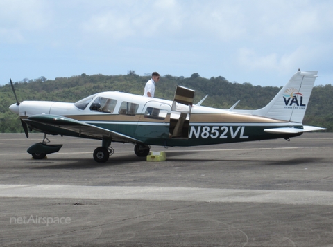 VAL - Vieques Air Link Piper PA-32-260 Cherokee Six (N852VL) at  Ceiba - Jose Aponte de la Torre, Puerto Rico