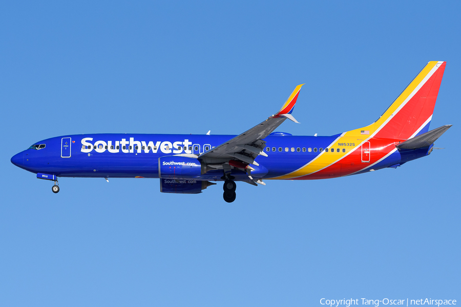 Southwest Airlines Boeing 737-8H4 (N8532S) | Photo 489083