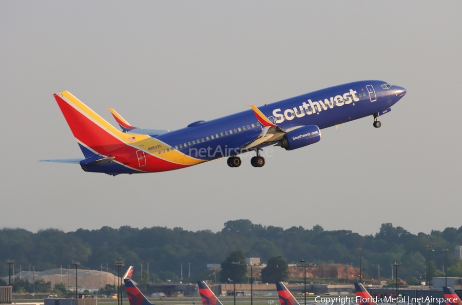 Southwest Airlines Boeing 737-8H4 (N8533S) | Photo 679411
