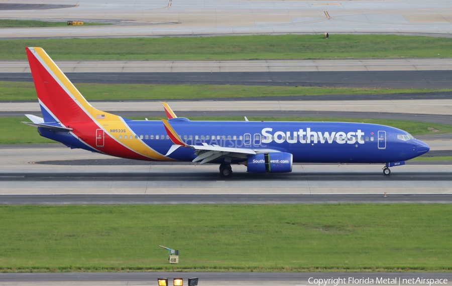 Southwest Airlines Boeing 737-8H4 (N8533S) | Photo 679412