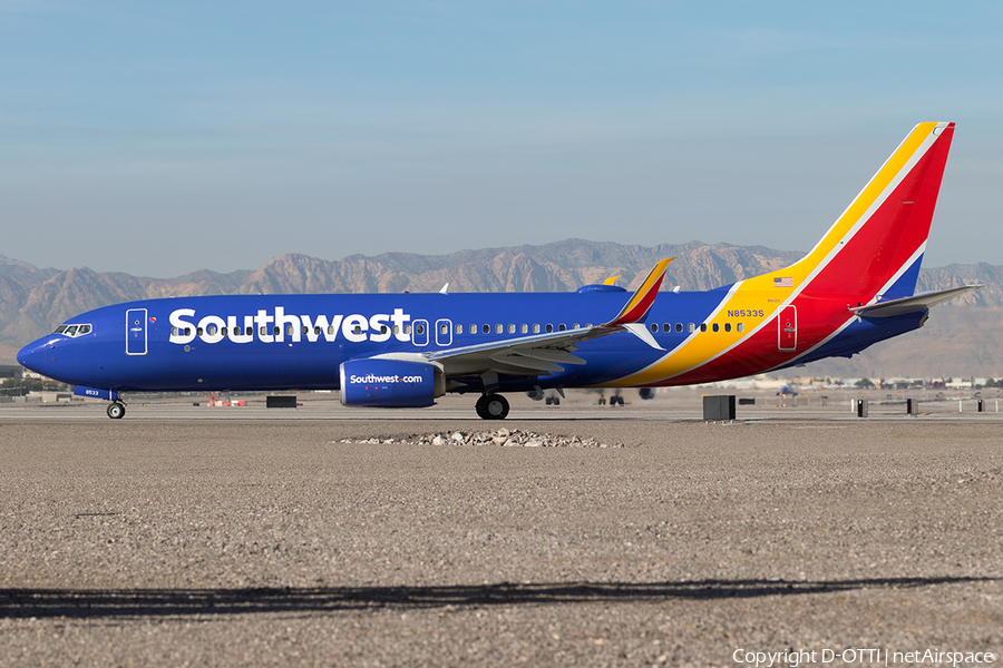 Southwest Airlines Boeing 737-8H4 (N8533S) | Photo 196172