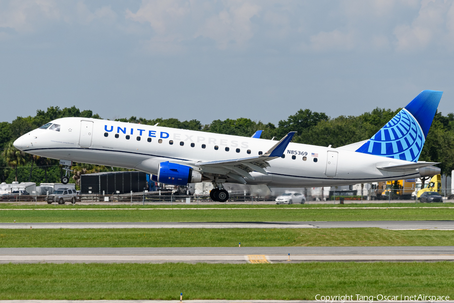 United Express (Mesa Airlines) Embraer ERJ-175LL (ERJ-170-200LL) (N85369) | Photo 458929