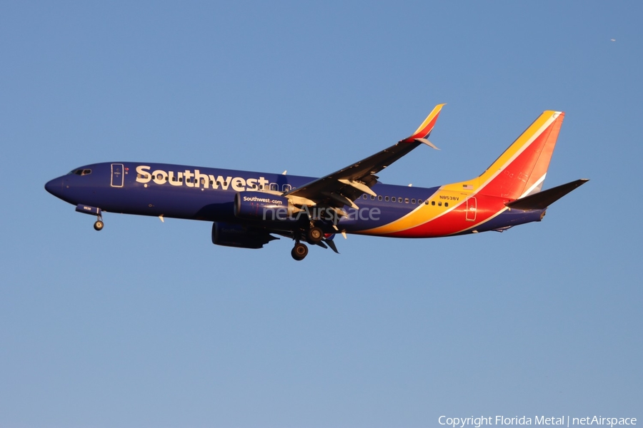 Southwest Airlines Boeing 737-8H4 (N8538V) | Photo 679417