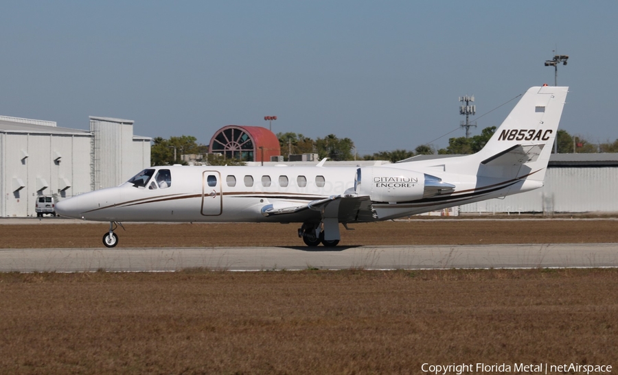 (Private) Cessna 560 Citation Encore+ (N853AC) | Photo 318762