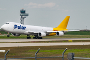 Polar Air Cargo Boeing 747-87UF (N853GT) at  Leipzig/Halle - Schkeuditz, Germany