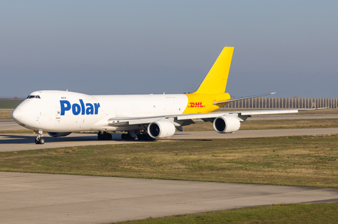 Polar Air Cargo Boeing 747-87UF (N853GT) at  Leipzig/Halle - Schkeuditz, Germany