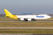 Polar Air Cargo Boeing 747-87UF (N853GT) at  Leipzig/Halle - Schkeuditz, Germany