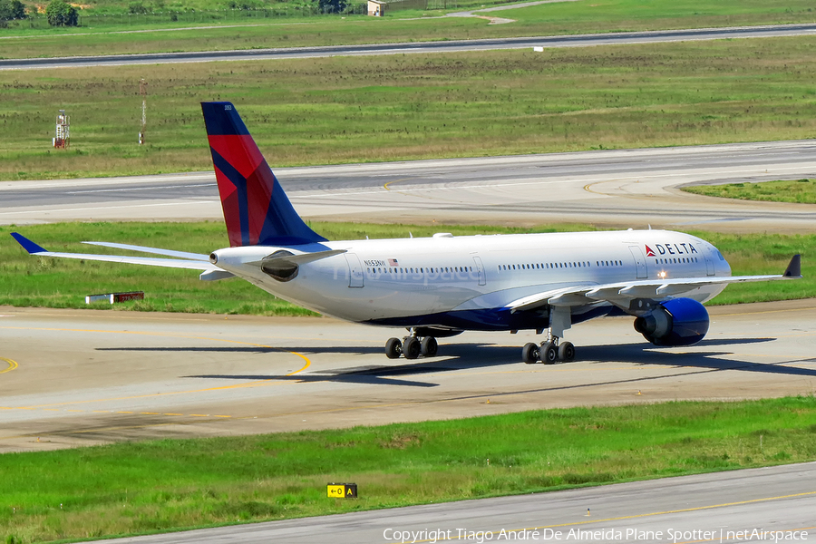 Delta Air Lines Airbus A330-223 (N853NW) | Photo 480052