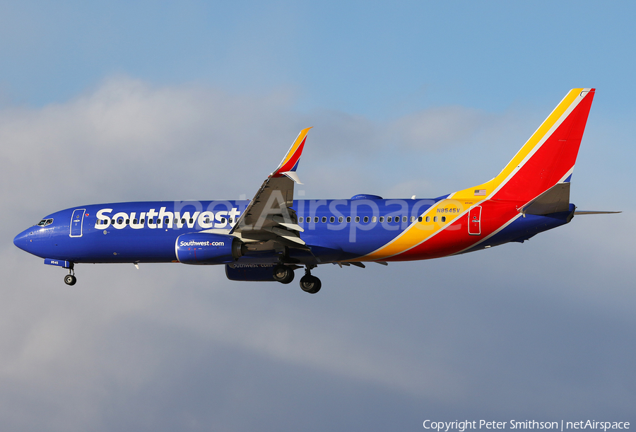 Southwest Airlines Boeing 737-8H4 (N8545V) | Photo 293670
