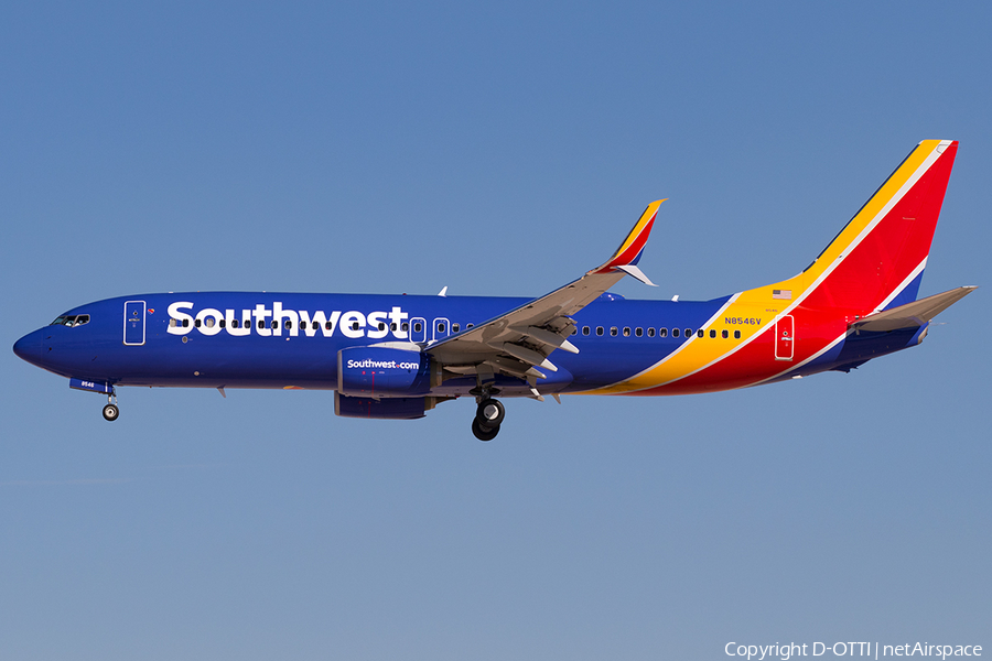 Southwest Airlines Boeing 737-8H4 (N8546V) | Photo 202360