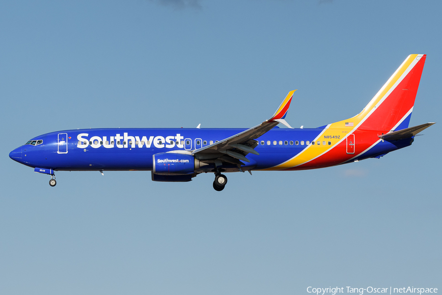 Southwest Airlines Boeing 737-8H4 (N8549Z) | Photo 458911