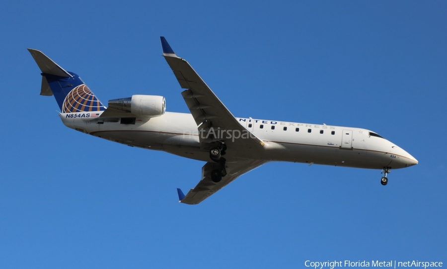 United Express (ExpressJet Airlines) Bombardier CRJ-200ER (N854AS) | Photo 306159