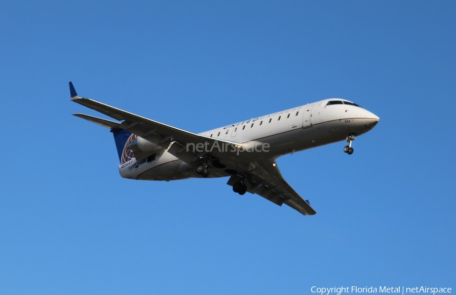 United Express (ExpressJet Airlines) Bombardier CRJ-200ER (N854AS) | Photo 318772