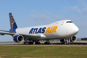 Atlas Air Boeing 747-87UF (N854GT) at  Amsterdam - Schiphol, Netherlands