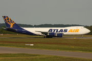 Atlas Air Boeing 747-87UF (N854GT) at  Luxembourg - Findel, Luxembourg