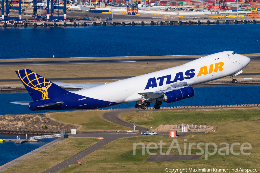 Atlas Air Boeing 747-87UF (N854GT) | Photo 390268