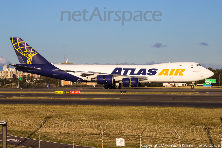 Atlas Air Boeing 747-87UF (N854GT) | Photo 390719