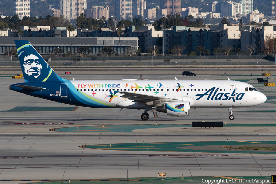 Alaska Airlines Airbus A320-214 (N854VA) | Photo 565801