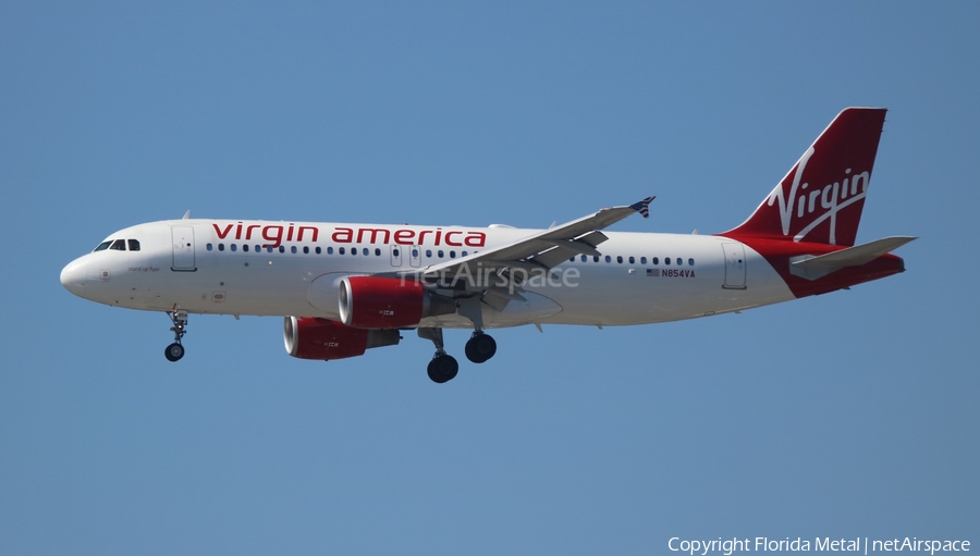 Virgin America Airbus A320-214 (N854VA) | Photo 303711