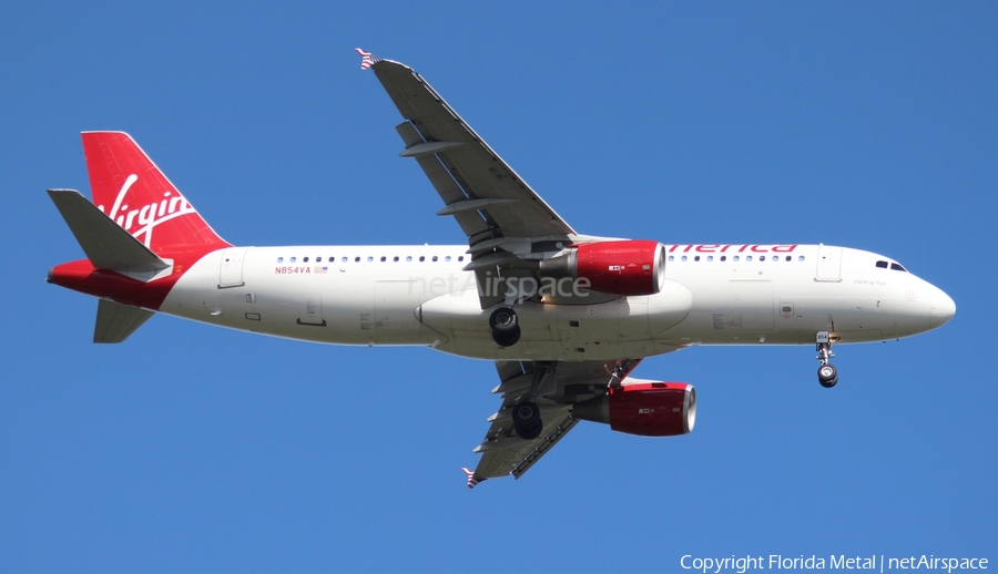 Virgin America Airbus A320-214 (N854VA) | Photo 318778